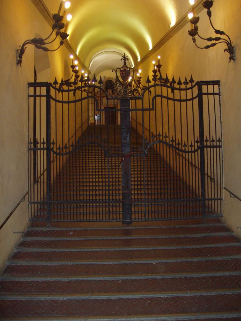 Stairway for horse and rider