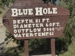 Blue Hole details